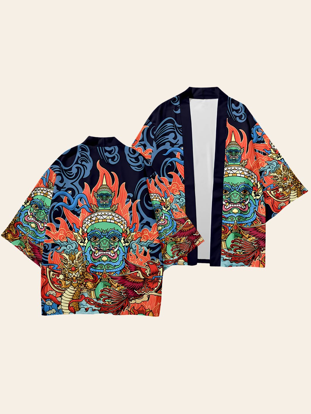 Veste Kimono Colorée
