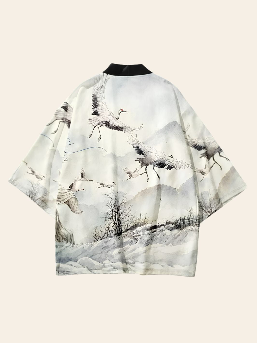 Veste Kimono Design Mer du Japon