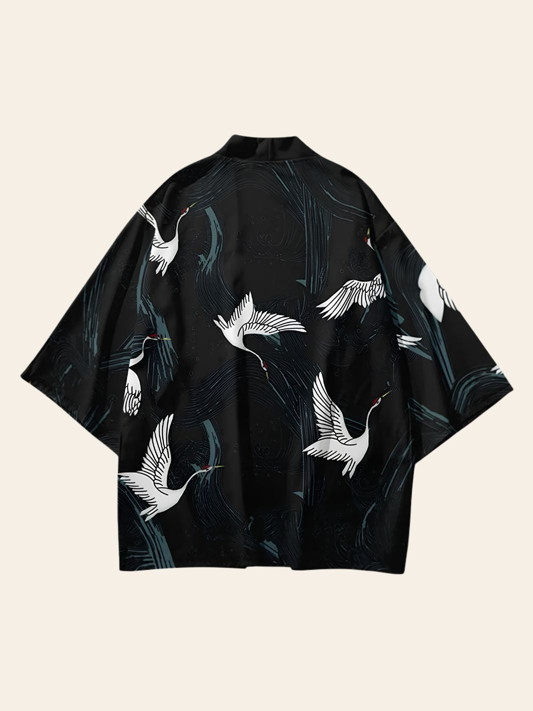 Veste Kimono Design Noir