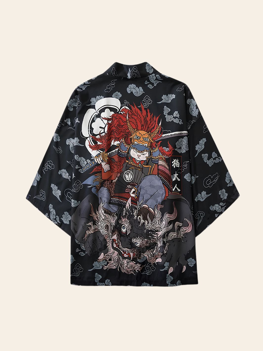 Veste Kimono Design Samouraï