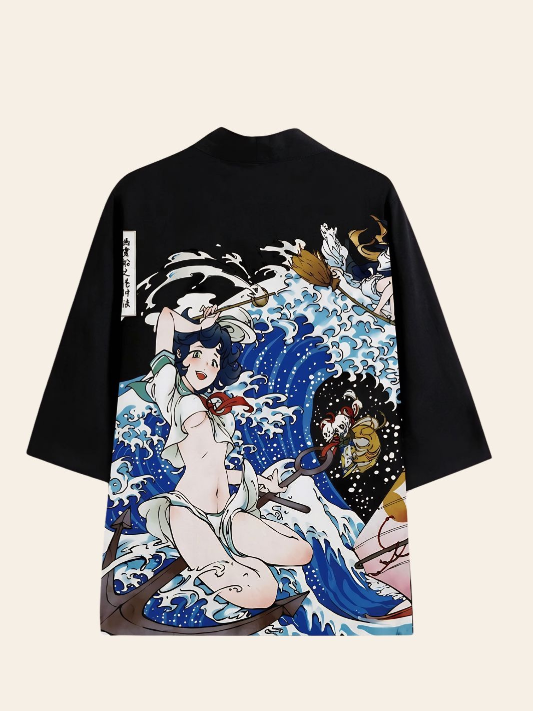 Veste Kimono Design Vague