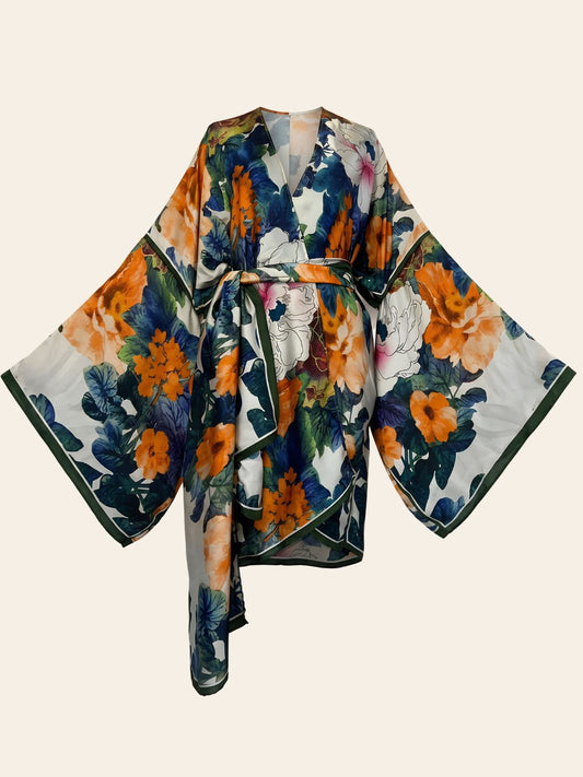 Kimono Plage Design Multicolore